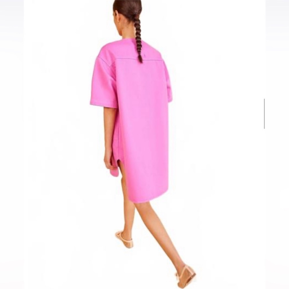 ULLA JOHNSON joan tunic mini dress in cosmos Sz S - Picture 2 of 3